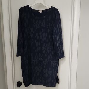 GAP Dark Blue Patterned Dress